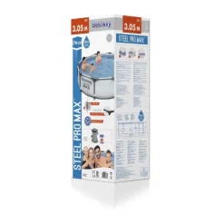 Steel Pro MAX pool 4.678L 305x75 cm