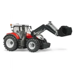 Steyr 6300 Terrus CVT med frontlæsser
