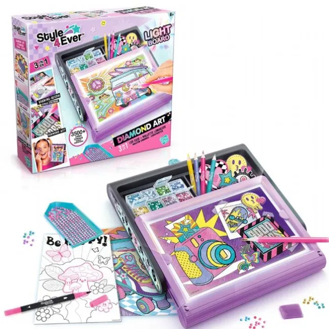 Style 4 Ever Diamond Art Etui med Lys
