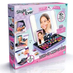 Style 4 Ever Makeup-etui med LED
