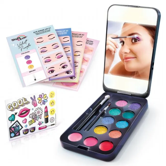 Style 4 Ever Mini Makeup Etui m. LED-Lys