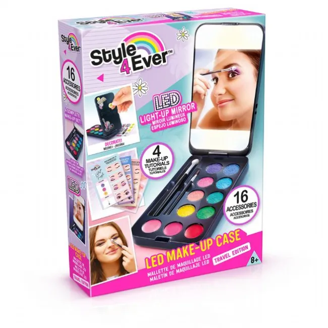 Style 4 Ever Mini Makeup Etui m. LED-Lys