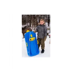 Styreslæde Blå