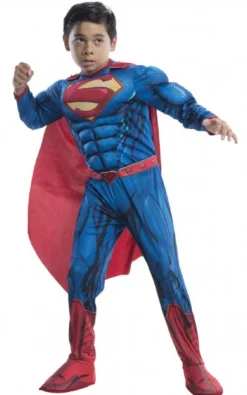 Superman Deluxe udklædning 125 cm