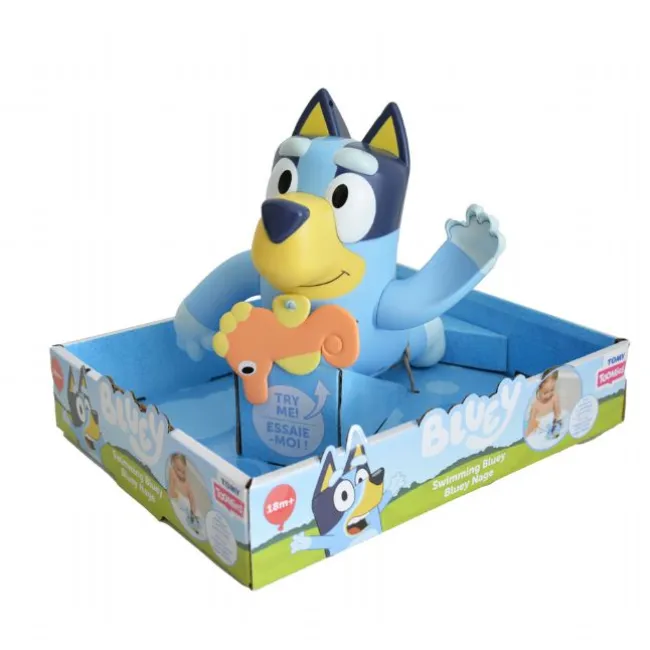 Swimming Bluey