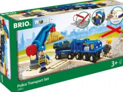 Togbane, politi- og guldtransport