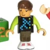 Togpassagerer, 2 figurer, 1 kuffert