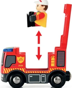 Togsæt med brandmandstema