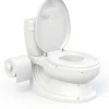 Toilet træner med lyd, hvid