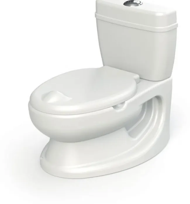 Toilet træner med lyd, hvid