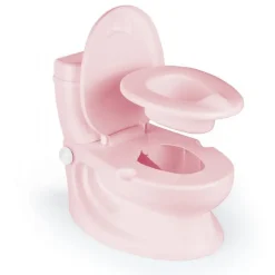 Toilet træner med lyd, Lyserød