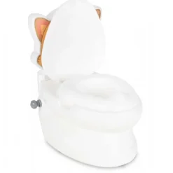 Toilet træner med lys og lyd, Kat