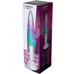 Tornado Glitter Lampe Multifarvet 36cm