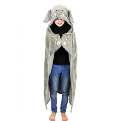 Tæppe med hætte, elefant