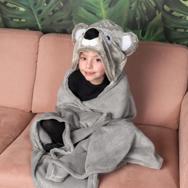 Tæppe med hætte, koala