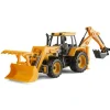 Traktor med front og baggrab