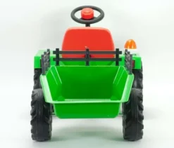Traktor med hænger Elbil 6V