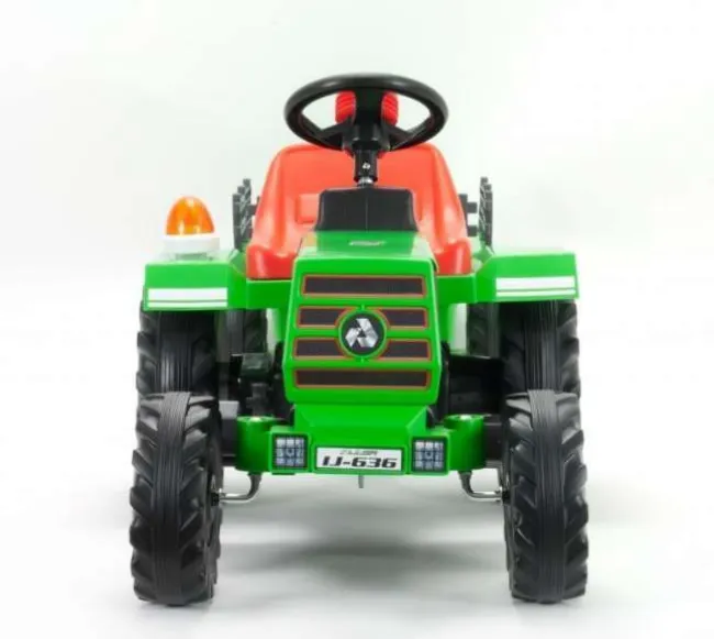 Traktor med hænger Elbil 6V