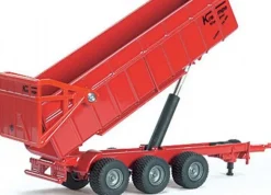 Traktor med M.F trailer 1:87