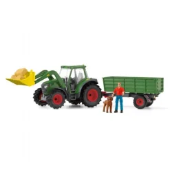 Traktor med trailer