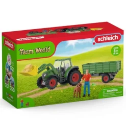 Traktor med trailer