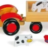 Traktor med Trailer og Dyr