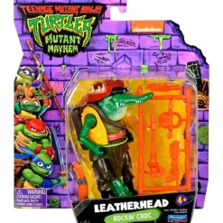 Turtles Mutant Mayhem Leatherhead Figur