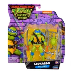 Turtles Mutant Mayhem Leonardo Figur