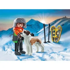 Vandrer med Saint Bernard