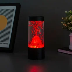 Vulkan Lampe med Lava