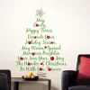 Wallstickers Juletræ