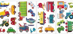 Wallstickers Transportmidler