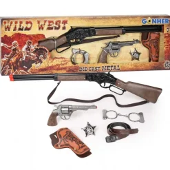 Wild West Revolver og Riffel Sæt