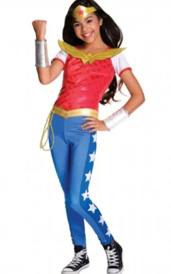 Wonder Woman Deluxe udklædning 110 cm