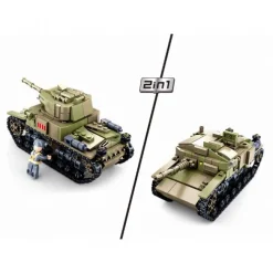 WWII - M14/41 Tank  2i1 463 dele