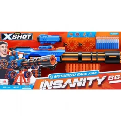 X-Shot Insanity Blaster Rage Fire Gatlin