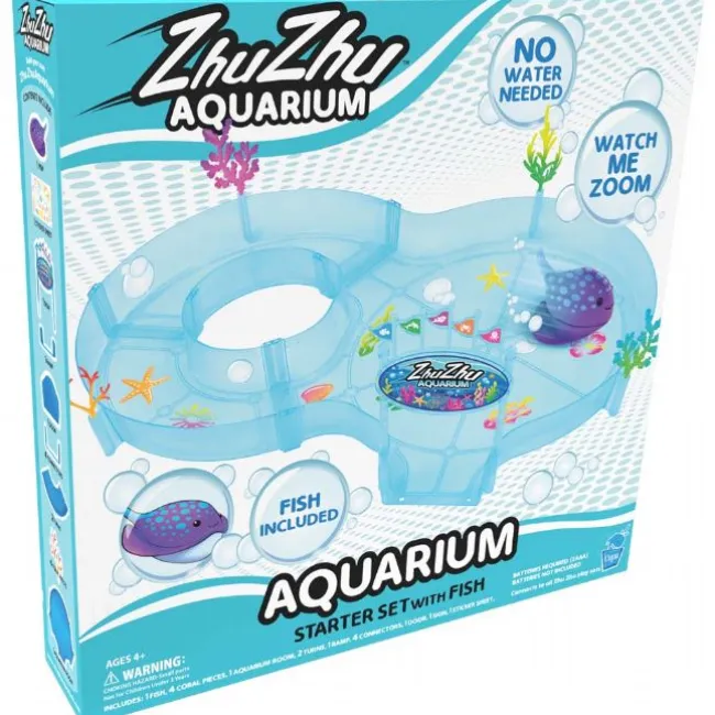Zhu Zhu Aquarium Startsæt med Fisk